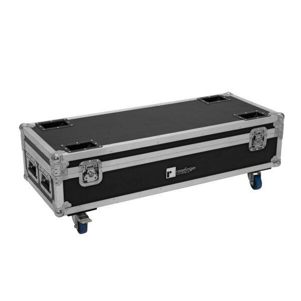 ROADINGER Flightcase 8x AKKU UP-4 QuickDMX with charging function