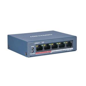 Switch di rete 5 porte POE Hikvision DS-3E0105P-E-M