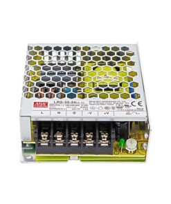 Alimentatore CV 35W 1,5A Trasformatore Da AC 220V A DC 24V Mean Well LRS-35-24