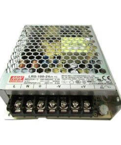 Alimentatore CV Trasformatore 24V 100W 4,5A Da AC 220V A DC 24V Mean Well LRS-100-24