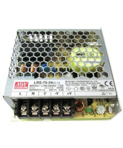 Alimentatore CV Trasformatore 24V 75W 3,2A LRS-75-24 Da AC 220V A DC 24V Mean Well LRS-75-24