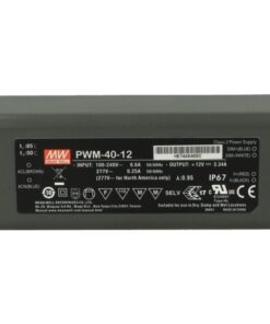 Alimentatore Led Dimmerabile 40W 12V Mean Well PWM-40-12
