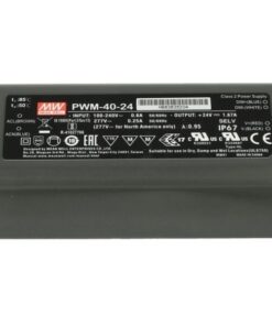 Alimentatore Led Dimmerabile 40W 24V Mean Well PWM-40-24