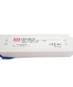 Alimentatore Trasformatore CV 12V 100W 8,5A LPV-100-12 IP67 Mean Well LPV-100-12