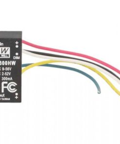 DC/DC Step Down Converter 300mA da DC9-56V a DC2-52V Mean Well LDD-300HW