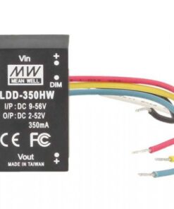 DC/DC Step Down Converter Da DC9-56V a DC2-52V Mean Well LDD-350HW