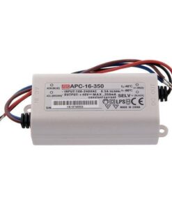 Led Driver CC Trasformatore 350mA 12V-48V DC 16W IP42 Mean Well APC-16-350