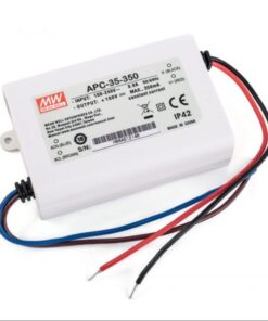Led Driver CC Trasformatore 350mA 28V-100V DC 35W IP42 Mean Well APC-35-350