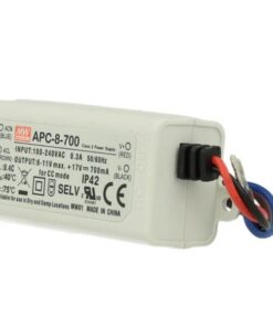 Led Driver CC Trasformatore 700mA 6V-11V DC 8W IP42 Mean Well APC-8-700