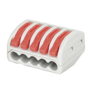 Cable Terminal - 5-way Colori - Rosso
