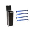 EUROLITE Set 4x LED IP T-Bar 16 QCL Bar + Case