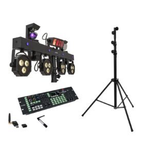 EUROLITE Set LED KLS Scan Next FX Compact Light Set + Controller + Steel stand
