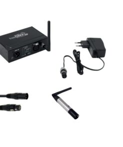 EUROLITE Set freeDMX AP Wi-Fi Interface + QuickDMX Funksender + DMX cabel