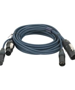 FP-13 Hybrid Cable - PowerCON True1 & 3-pin XLR DMX & Power - 10 m