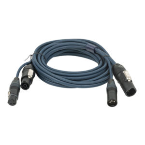 FP-13 Hybrid Cable - PowerCON True1 & 3-pin XLR DMX & Power - 10 m