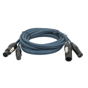 FP-14 Hybrid Cable - PowerCON True1 & 5-pin XLR DMX & Power - 15 m