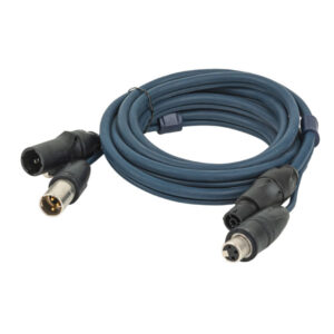 FP-15 Hybrid Cable - PowerCON True1 & 3-pin XLR IP DMX & Power - 6 m