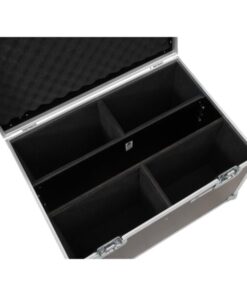 ROADINGER Flightcase 4x LED IP PAR 12x8W QCL/12x9 SQL Spot