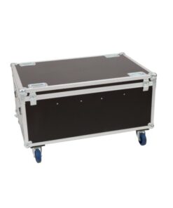 ROADINGER Flightcase 8x LED IP PAR 12x8W QCL/12x9 SQL Spot with wheels