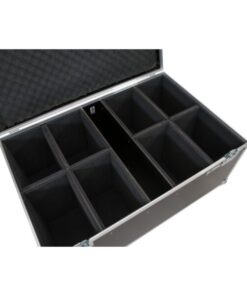 ROADINGER Flightcase 8x LED IP PAR 12x8W QCL/12x9 SQL Spot with wheels