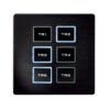 Wall Panel Remote for TR-512 Install/Pocket Pannello frontale nero