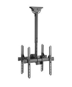 CLB3255SD TV Ceiling Mount Short Double Sided Da 32" a 55" - inclinabile di 20Â° verso il basso - lunghezza regolabile