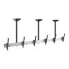 PCM4555S-3 Triple Screen Ceiling Mount Short Da 45" a 50" - inclinabile di 20Â° verso il basso - lunghezza regolabile