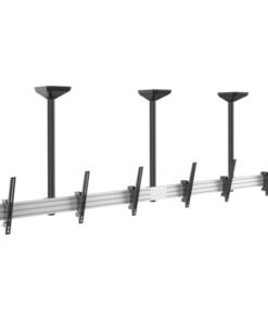 PCM4555S-3 Triple Screen Ceiling Mount Short Da 45" a 50" - inclinabile di 20Â° verso il basso - lunghezza regolabile