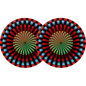 2x Zomo Slipmats - Pinwheel 1