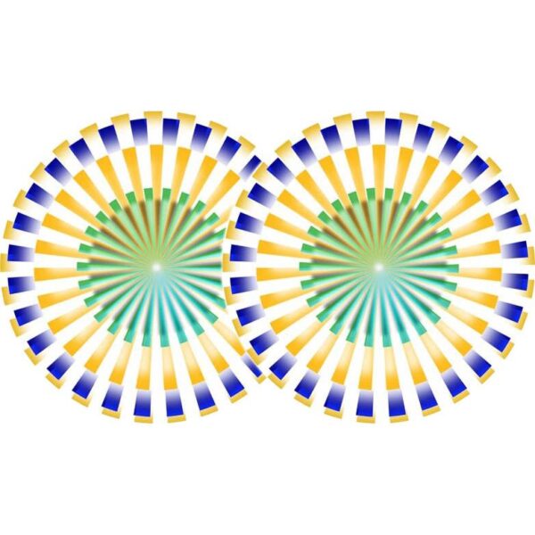 2x Zomo Slipmats - Pinwheel 2