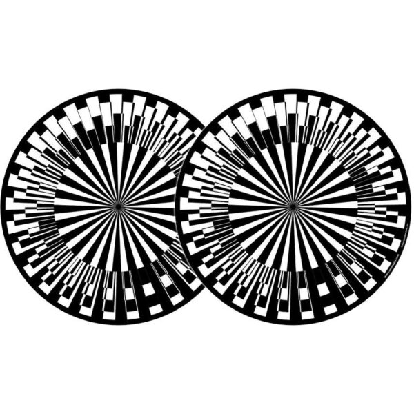 2x Zomo Slipmats - Scope - white