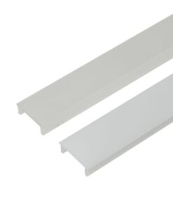Profile Pro 31 black + 2 Covers + End Caps Profilo nero - per strisce LED di larghezza <12 mm - 2 m