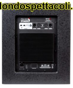 Subwoofer Attivo Da 600W Per Auto E Camion – Bass Box Compatto Con Telecomando, Ingresso Alto/basso Livello, 8 Pollici, Nero
