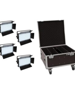 EUROLITE Set 4x LED PLL-480 CW/WW Panel + Case
