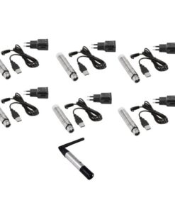 EUROLITE Set QuickDMX 1x transmitter + 6x AKKU receiver