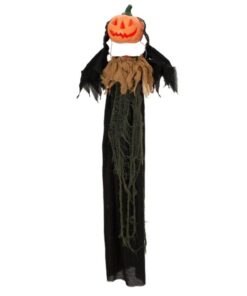 EUROPALMS Halloween Figure Pumpkin Head, animated 115cm