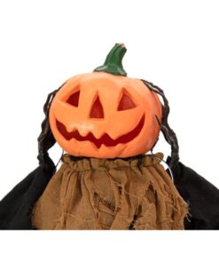 EUROPALMS Halloween Figure Pumpkin Head, animated 115cm