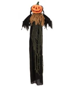 EUROPALMS Halloween Figure Pumpkin Head, animated 115cm