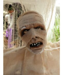 EUROPALMS Halloween Groundbreaker Mummy, animated 40cm