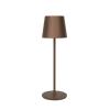 EventLITE Table-SW Lampada LED a batteria WW-NW IP54 con dimmer touch - colore bronzo