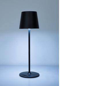 EventLITE Table-SW Lampada LED a batteria WW-NW IP54 con dimmer touch - colore nero
