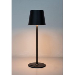 EventLITE Table-SW Lampada LED a batteria WW-NW IP54 con dimmer touch - colore nero