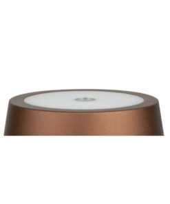 EventLITE Table-WW Lampada compatta a batteria da 3.5 W con dimmer touch IP54 - bronzo