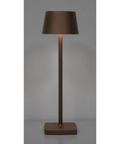EventLITE Table-WW Lampada compatta a batteria da 3.5 W con dimmer touch IP54 - bronzo