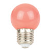 G45 LED Bulb E27 1 W - rosa - non dimmerabile