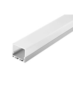 Profile Pro-Line 33 Profilo di alluminio LED con diffusore opaco in PMMA