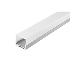 Profile Pro-Line 33 Profilo di alluminio LED con diffusore opaco in PMMA