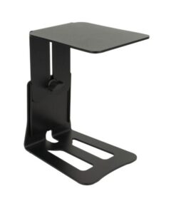 Table Monitor Stand Supporto piccolo da tavolo per diffusori monitor da studio - colore nero