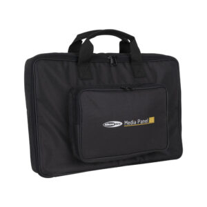 Transport Bag for Media Panel 100 Borsa leggera nera con tasca per accessori