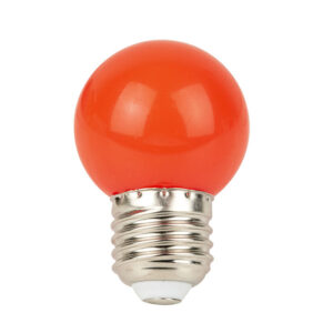 G45 LED Bulb E27 1 W - rosso - non dimmerabile